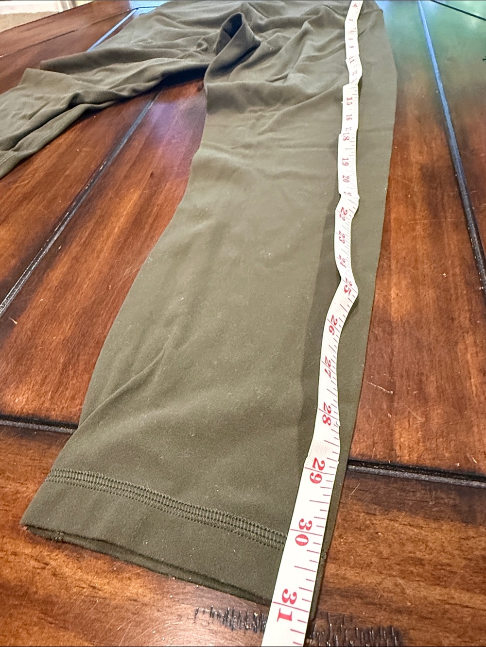 lululemon athletica Men’s Olive Jogger-Style Performance Pants - Picture 3 of 4